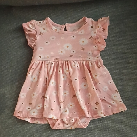 just Lizzy Other - Floral Pink Kids Dress